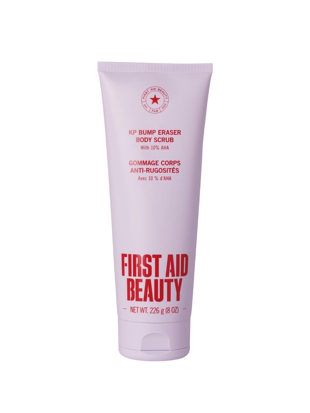 First Aid Beauty KP Bump Eraser Body Scrub - Light Lavender Tube